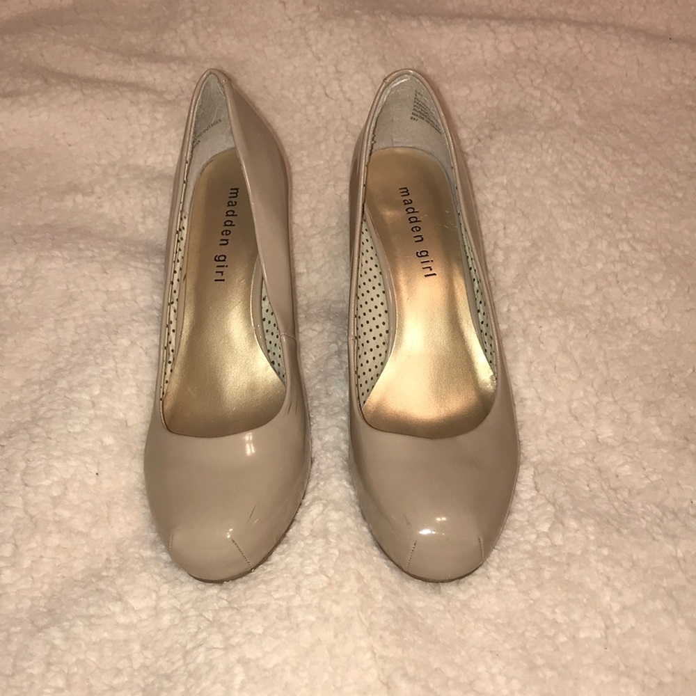 Madden Girl Nude Heels